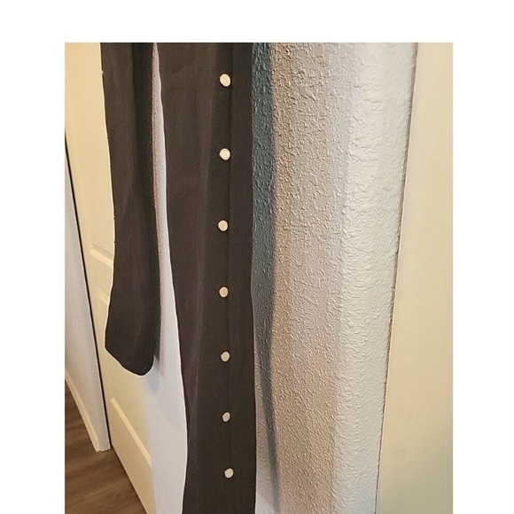 Michael Kors size 8 black denim pants - Picture 2 of 9